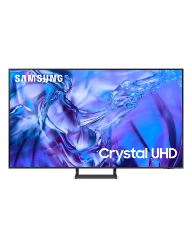 Samsung TV Crystal UHD 4K 65” UE65DU8570UXZT Smart TV Wi-Fi Titan Gray 2024, Processore Crystal 4K, 4K Upscaling, AirSlim
