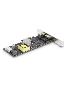 StarTech.com Scheda di Rete PoE NBASE-T a 2 Porte da 2,5 Gb, NIC Multi-Gigabit 802.3af at PoE+, 2x Intel I225-V. Interfaccia 2