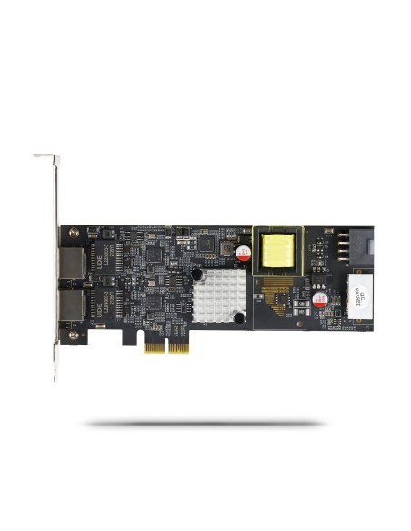StarTech.com Scheda di Rete PoE NBASE-T a 2 Porte da 2,5 Gb, NIC Multi-Gigabit 802.3af at PoE+, 2x Intel I225-V. Interfaccia