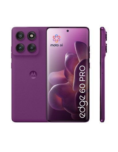 Motorola edge 60 pro con Moto AI (12 512GB, Fotocamera 50+50+10MP, selfie 50MP, Display 6.67" pOLED 120Hz, MediaTek Dimensity