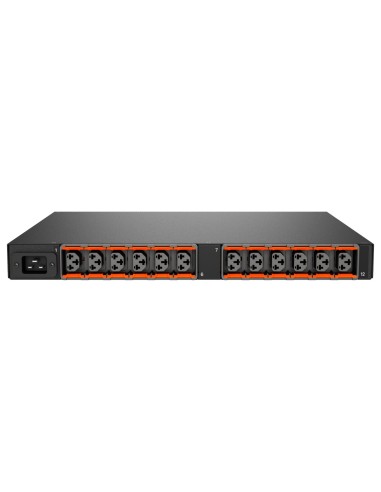 Vertiv Geist MU05M1R0-12CF17-2C20A9H00-S unità di distribuzione dell'energia (PDU) 12 presa(e) AC 0U Nero