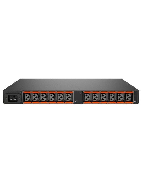 Vertiv Geist MU05M1R0-12CF17-2C20A9H00-S unità di distribuzione dell'energia (PDU) 12 presa(e) AC 0U Nero