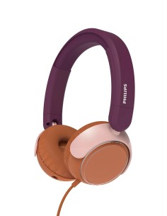 Philips TAK2000MP 00 cuffia e auricolare Cuffie Cablato A Padiglione Musica e Chiamate USB tipo-C Arancione, Viola, Rosa