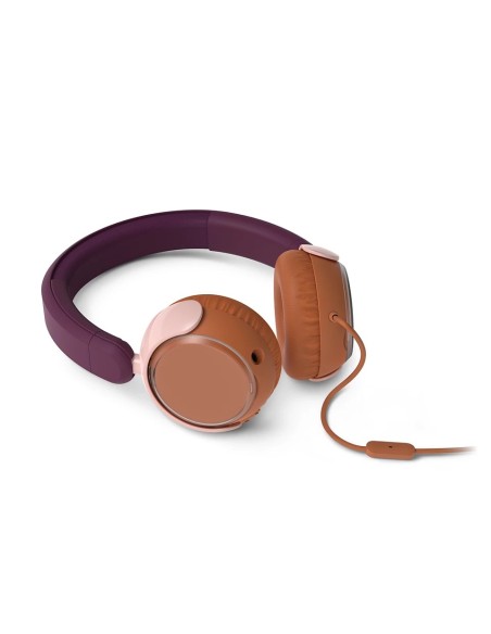 Philips TAK2000MP 00 cuffia e auricolare Cuffie Cablato A Padiglione Musica e Chiamate USB tipo-C Arancione, Viola, Rosa