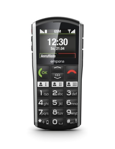 Emporia SIMPLICITY 5,08 cm (2") 94 g Nero, Argento