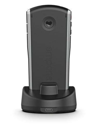 Emporia SIMPLICITY 5,08 cm (2") 94 g Nero, Argento