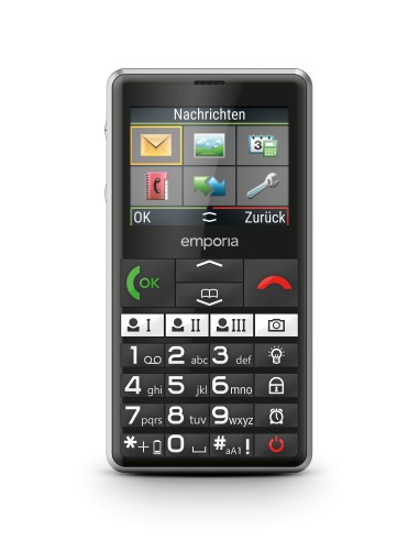 Emporia emporiaPURE-LTE 5,87 cm (2.31") 107 g Nero Telefono per anziani