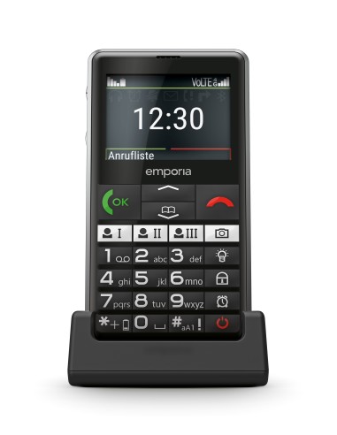 Emporia emporiaPURE-LTE 5,87 cm (2.31") 107 g Nero Telefono per anziani