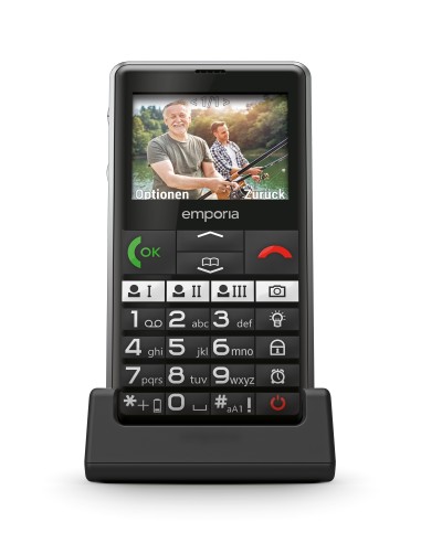 Emporia emporiaPURE-LTE 5,87 cm (2.31") 107 g Nero Telefono per anziani