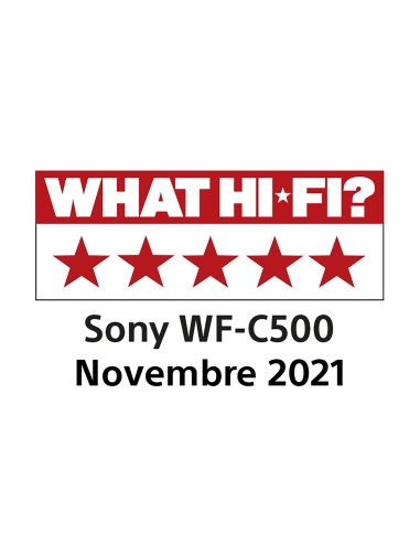 Sony Auricolari WF-C500 True Wireless - Fino a 20 ore di durata della batteria con custodia di ricarica - Compatibile con