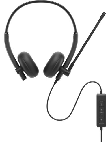 DELL WH125 Auricolare Cablato A Padiglione Musica e Chiamate USB tipo-C Nero