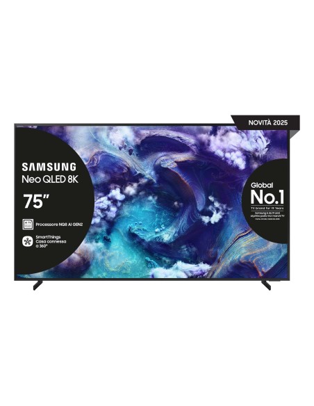 Samsung Smart TV 75” QE75QN900FTXZT Neo QLED 8K Mini LED 2025