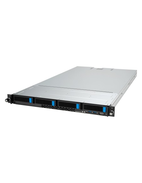 ASUS RS500A-E12-RS4U Socket SP5 Rack (1U) Nero, Argento