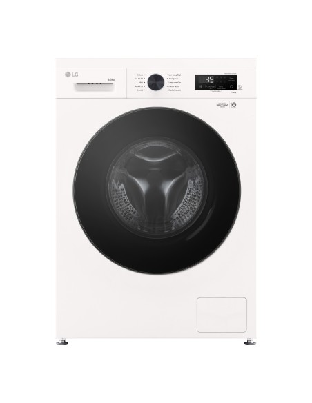 LG W4NX1085NWB Lavasciuga 8 5kg Serie X1, Classe A E, 6 Motion Direct Drive, Wi-Fi, 1400 giri, Allergy Care, Bianca LG W4NX1085NWB Lavasciuga 8 5kg Serie X1, Classe A E, 6 Motion Direct Drive, Wi-Fi, 1400 giri, Allergy Care, Bianca