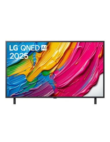 LG QNED AI 50QNED80A6A TV Serie QNED80 50'' 4K, α7 Gen8, HDR10, 20W, 3 HDMI con Game Optimizer, Smart TV WebOS 25