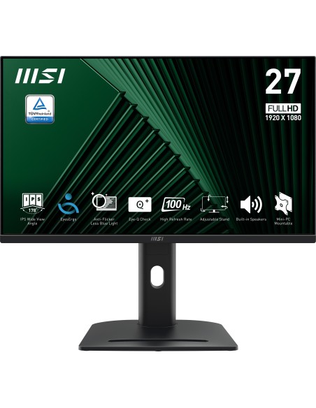 MSI PRO MP275PG Monitor PC 68,6 cm (27") 1920 x 1080 Pixel Full HD LCD Nero