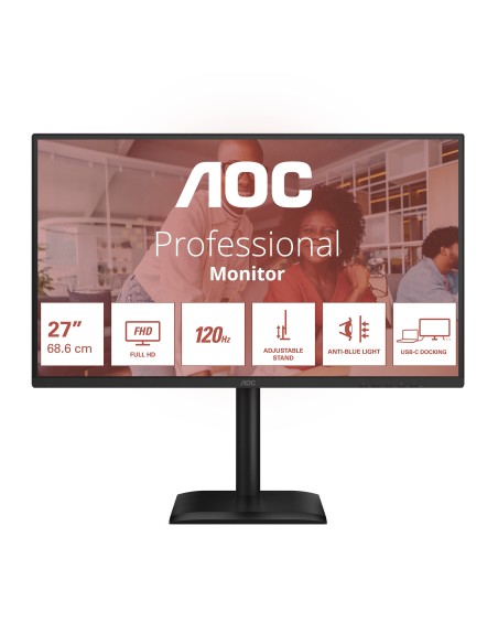 AOC 27E4CV Monitor PC 68,6 cm (27") 1920 x 1080 Pixel Full HD LED Nero