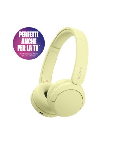 Sony WHCH520Y.CE7 cuffia e auricolare Wireless A Padiglione Musica e Chiamate USB tipo-C Bluetooth Giallo 2