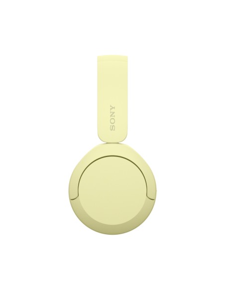 Sony WHCH520Y.CE7 cuffia e auricolare Wireless A Padiglione Musica e Chiamate USB tipo-C Bluetooth Giallo