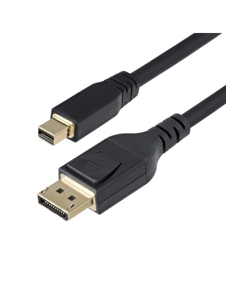 StarTech.com Cavo da Mini DisplayPort a DisplayPort 1.4 da 3m - 8K 60Hz 4K 120Hz HBR3 HDR, cavo UHD mDP a DP 1.4, cavo per