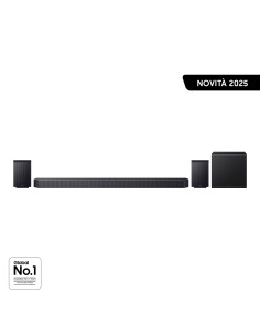 Samsung Soundbar HW-Q930F ZF, Audio 9.1.4 canali, Wireless Dolby Atmos, 2025