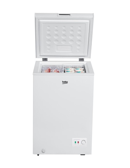Beko CF100EWN  Congelatore Orizzontale, Statico, 98 L, 54.5 cm