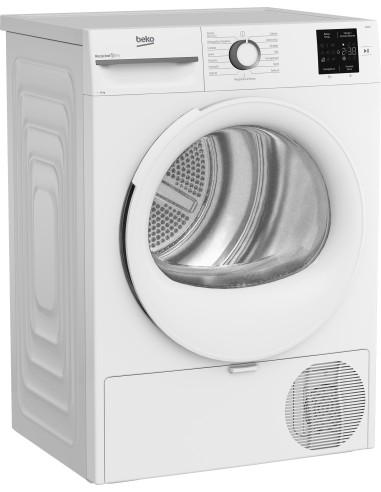 Beko BMT103EW 10kg, classe D, linea estetica NX, display touch, colore bianco, oblò bianco