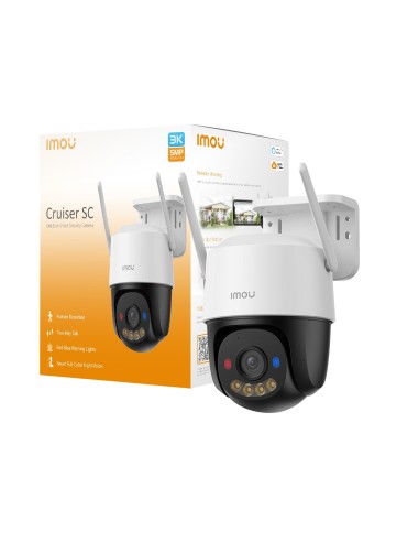 Imou Cruiser SC 3K Torretta Telecamera di sicurezza IP Interno e esterno 2880 x 1620 Pixel Soffitto muro