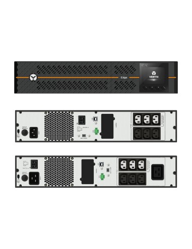 Vertiv Liebert UPS Edge, 3300VA 2700W, Line Interactive, AVR, montaggio Tower Rack