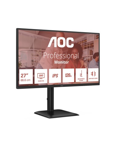 AOC E4 Q27E4U Monitor PC 68,6 cm (27") 2560 x 1440 Pixel Quad HD LED Nero