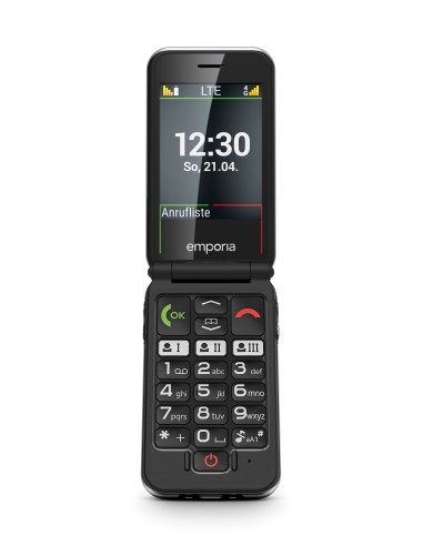 Emporia emporiaJOY-LTE 7,11 cm (2.8") 115 g Nero Telefono per anziani