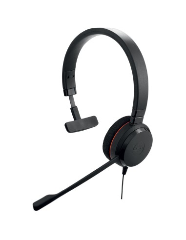 Jabra Evolve 20 Auricolare Cablato A Padiglione Ufficio USB Type-C   USB Type-A Nero