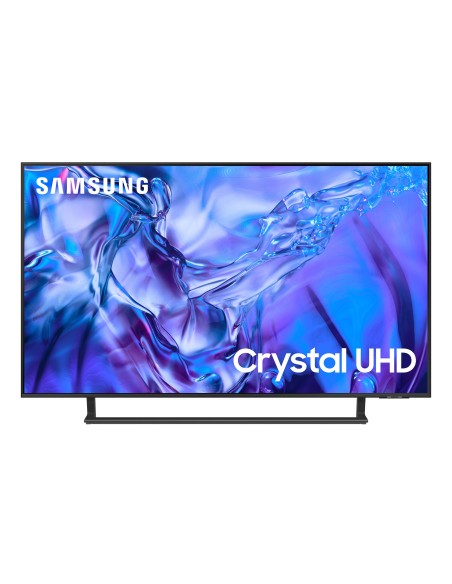 Samsung TV Crystal UHD 4K 50” UE50DU8570UXZT Smart TV Wi-Fi Titan Gray 2024, Processore Crystal 4K, 4K Upscaling, AirSlim
