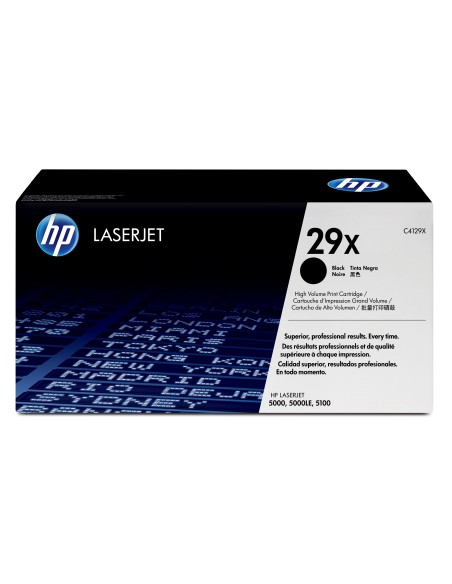 HP 29X High Yield Black Original LaserJet Toner Cartridge cartuccia toner 1 pz Originale Nero