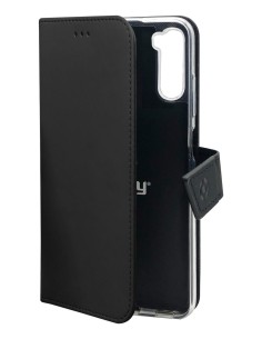 Celly WALLY custodia per cellulare 16,5 cm (6.5") Custodia a borsellino Nero