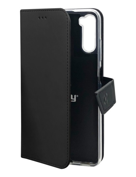 Celly WALLY custodia per cellulare 16,5 cm (6.5") Custodia a borsellino Nero Celly WALLY custodia per cellulare 16,5 cm (6.5") Custodia a borsellino Nero