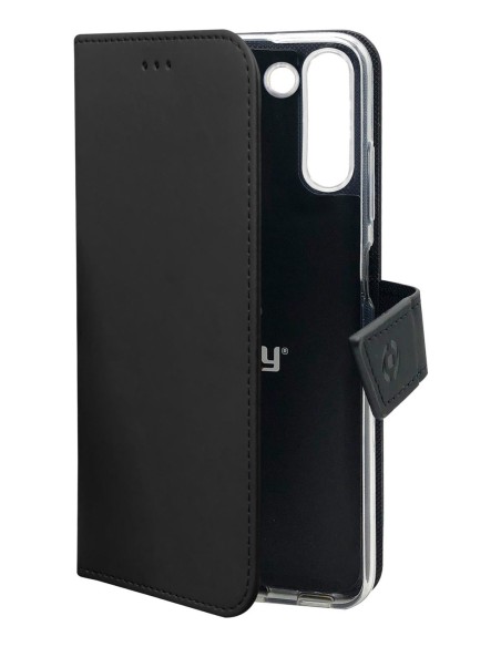 Celly WALLY custodia per cellulare 16,5 cm (6.5") Custodia a borsellino Nero