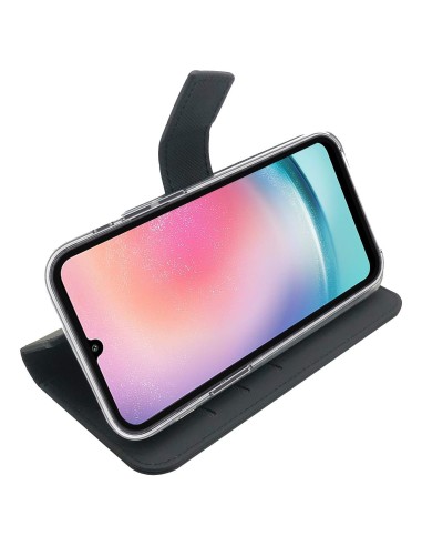 Celly WALLY custodia per cellulare 16,5 cm (6.5") Custodia a borsellino Nero