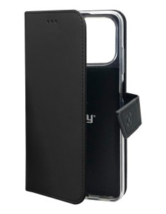 Celly WALLY custodia per cellulare 16,9 cm (6.67") Custodia a borsellino Nero
