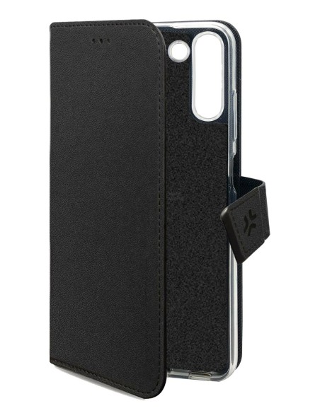 Celly WALLY custodia per cellulare 16,5 cm (6.5") Custodia a borsellino Nero