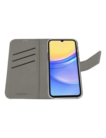 Celly WALLY custodia per cellulare 16,5 cm (6.5") Custodia a borsellino Nero