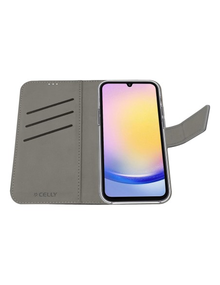 Celly WALLY custodia per cellulare 16,5 cm (6.5") Custodia a borsellino Nero Celly WALLY custodia per cellulare 16,5 cm (6.5") Custodia a borsellino Nero