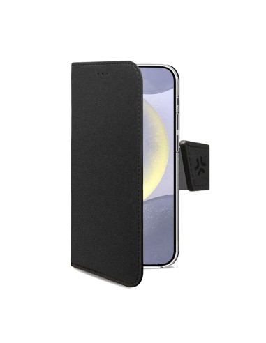 Celly WALLY custodia per cellulare 17 cm (6.7") Custodia a borsellino Nero