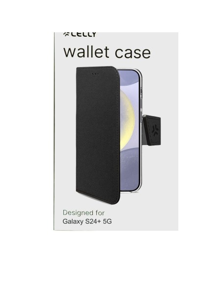 Celly WALLY custodia per cellulare 17 cm (6.7") Custodia a borsellino Nero Celly WALLY custodia per cellulare 17 cm (6.7") Custodia a borsellino Nero