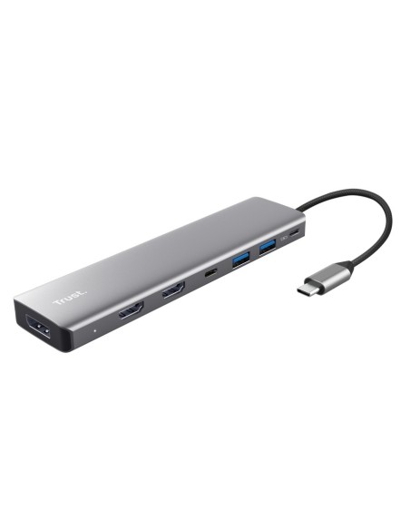 Trust 25661 hub di interfaccia USB tipo-C Alluminio