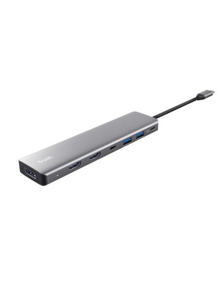 Trust 25661 hub di interfaccia USB tipo-C Alluminio