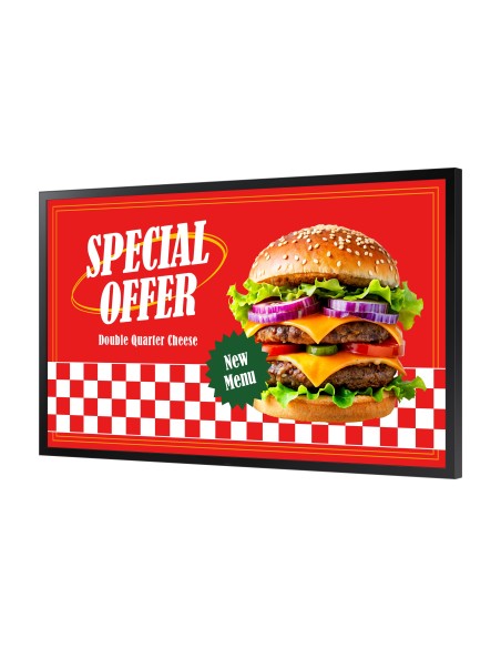 Samsung OH46DX Pannello piatto per segnaletica digitale 116,8 cm (46") LCD Wi-Fi 3500 cd m² Full HD Nero Tizen 24 7