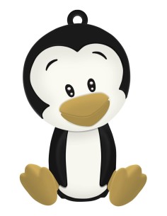 Celly PBPENGUIN batteria portatile Polimeri di litio (LiPo) 2600 mAh Nero, Bianco, Giallo