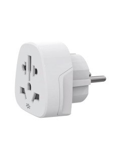Celly TRAVELADAPTER adattatore per presa di corrente Tipo F Universale Bianco