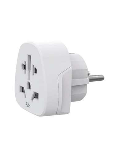 Celly TRAVELADAPTER adattatore per presa di corrente Tipo F Universale Bianco